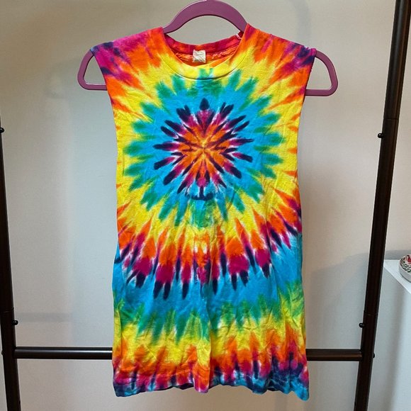 Fruit of the Loom Other - Vintage Tie-Dye Muscle Shirt | Unisex Adult Size M | from the early 1990s